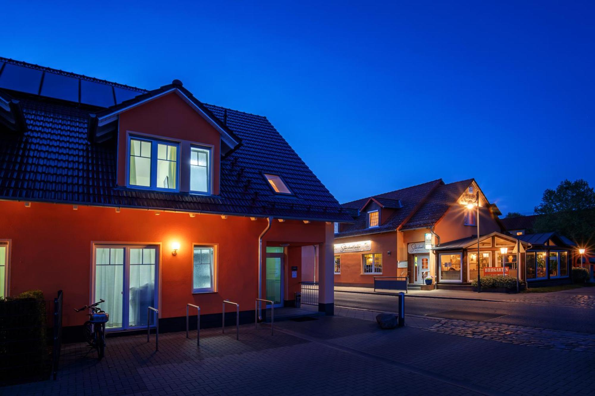 Restaurant & Hotel Storchenklause Storkow  Eksteriør billede