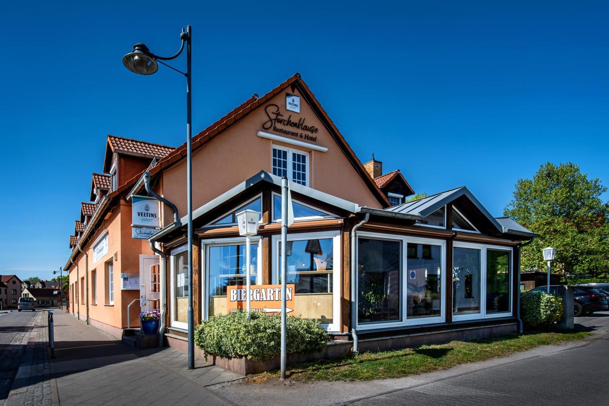 Restaurant & Hotel Storchenklause Storkow  Eksteriør billede
